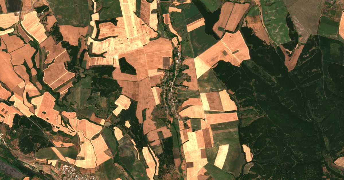 Satellitenkarte von Dolno Belevo