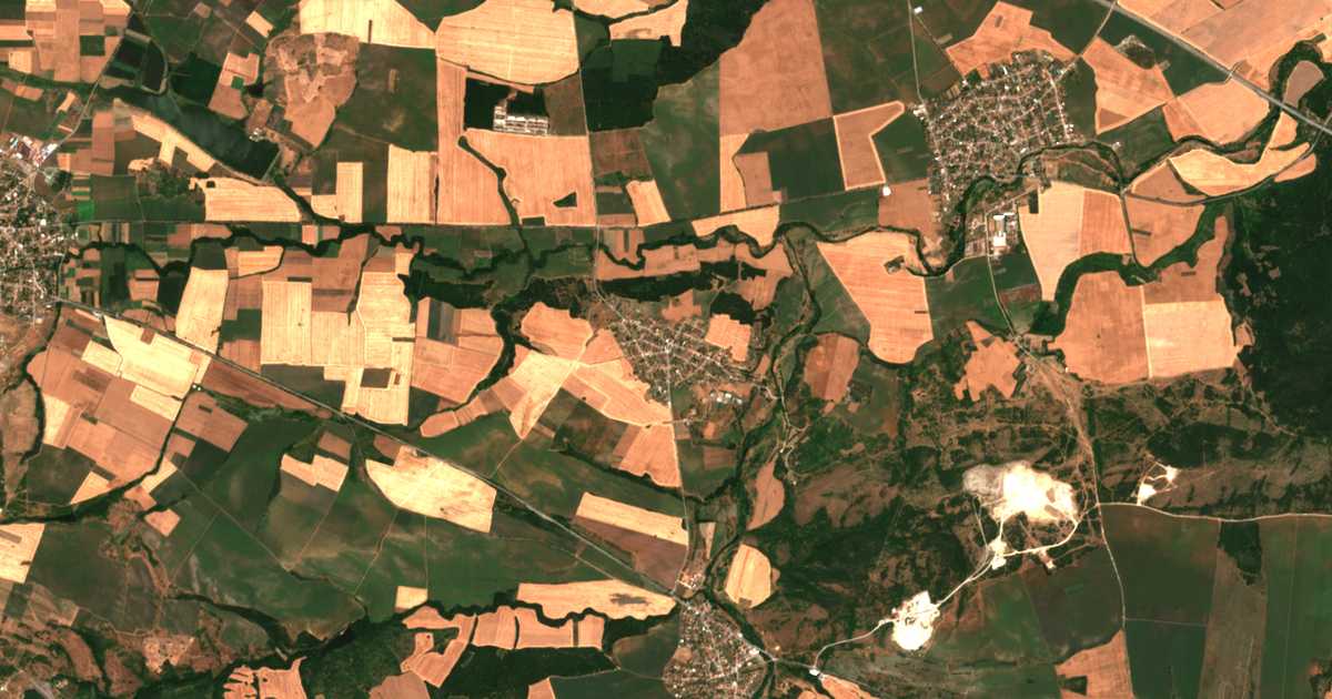 Satellitenkarte von Kasnakovo