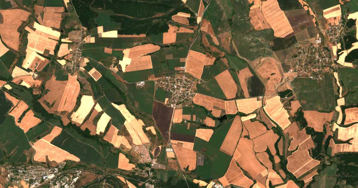 Satellitenkarte von Radievo