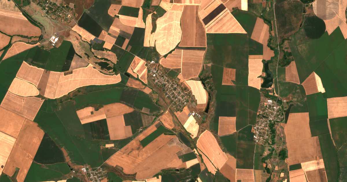 Satellitenkarte von Stransko
