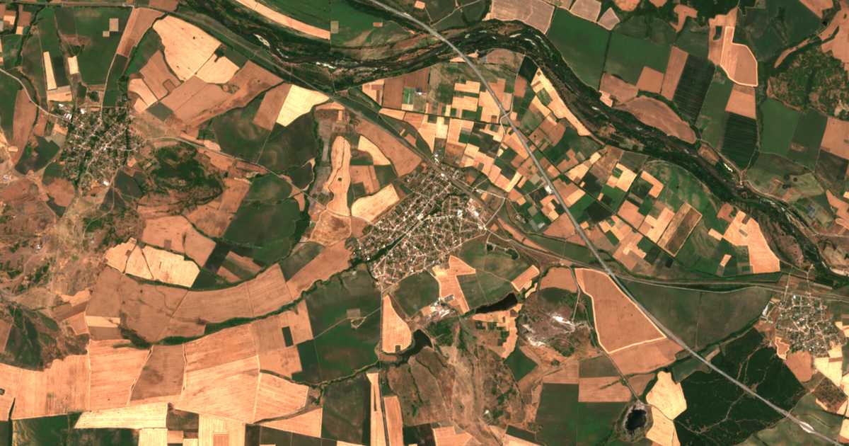 Satellitenkarte von Jabǎlkovo