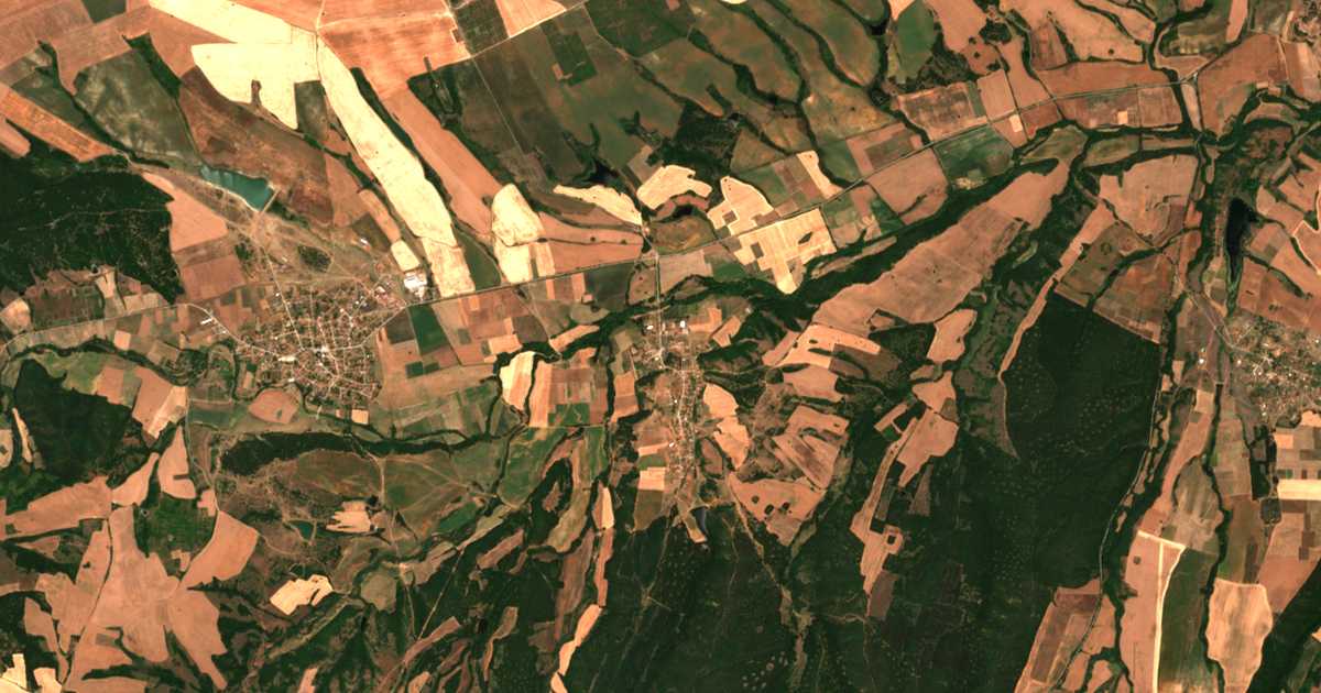 Satellitenkarte von Boljarski iswor