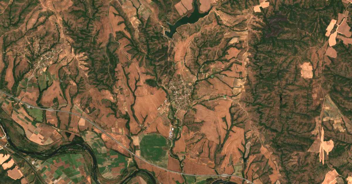 Satellitenkarte von Dositeevo