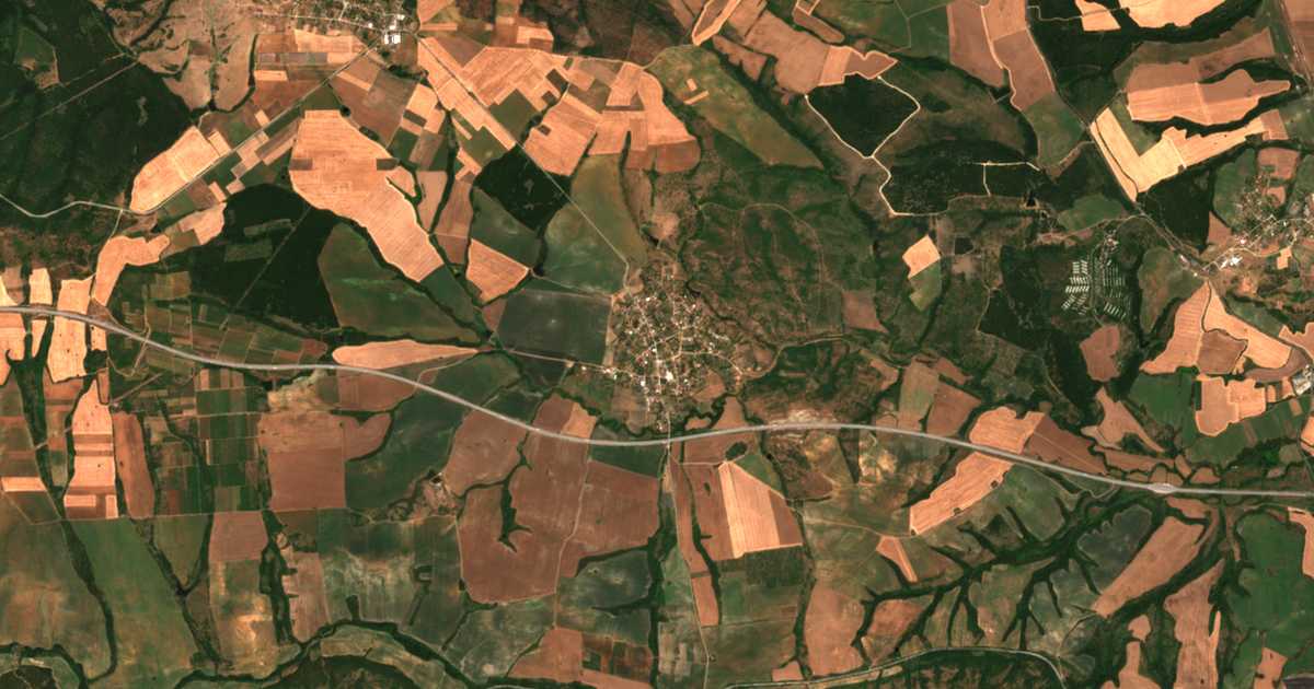 Satellitenkarte von Poljanowo