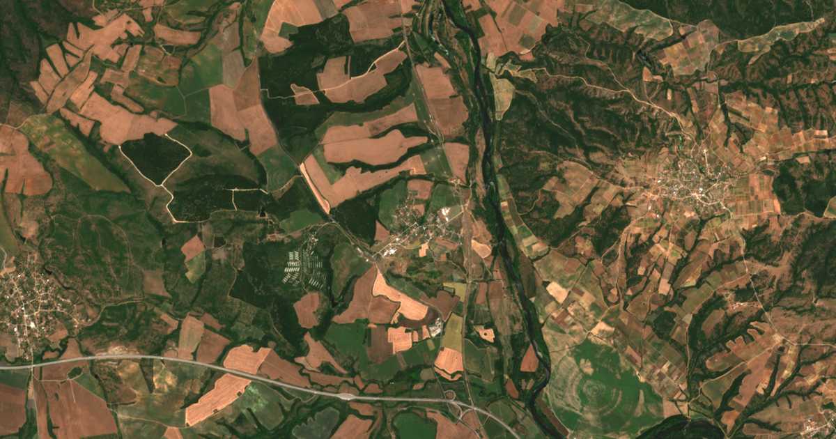 Satellitenkarte von Preslavec