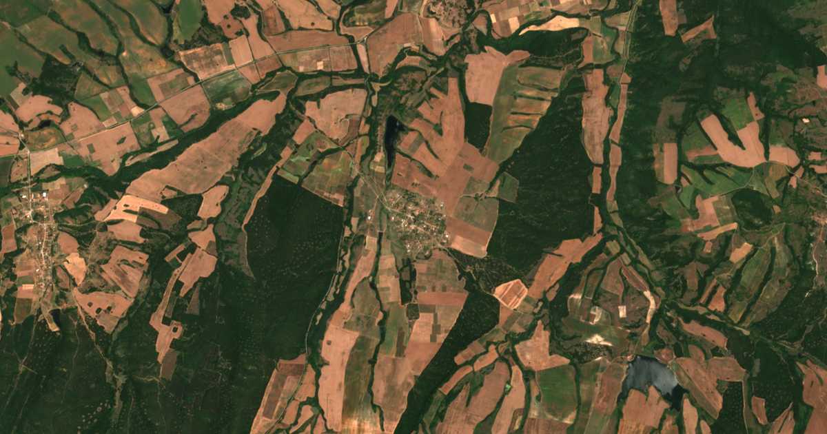 Satellitenkarte von Smirnenci