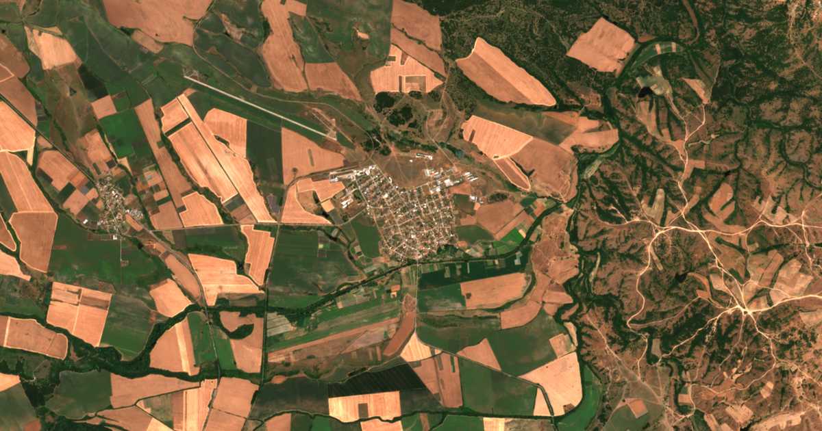 Satellitenkarte von Malevo