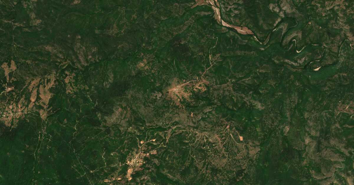 Satellitenkarte von Boturče
