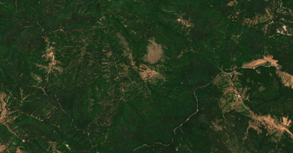 Satellitenkarte von Bubino