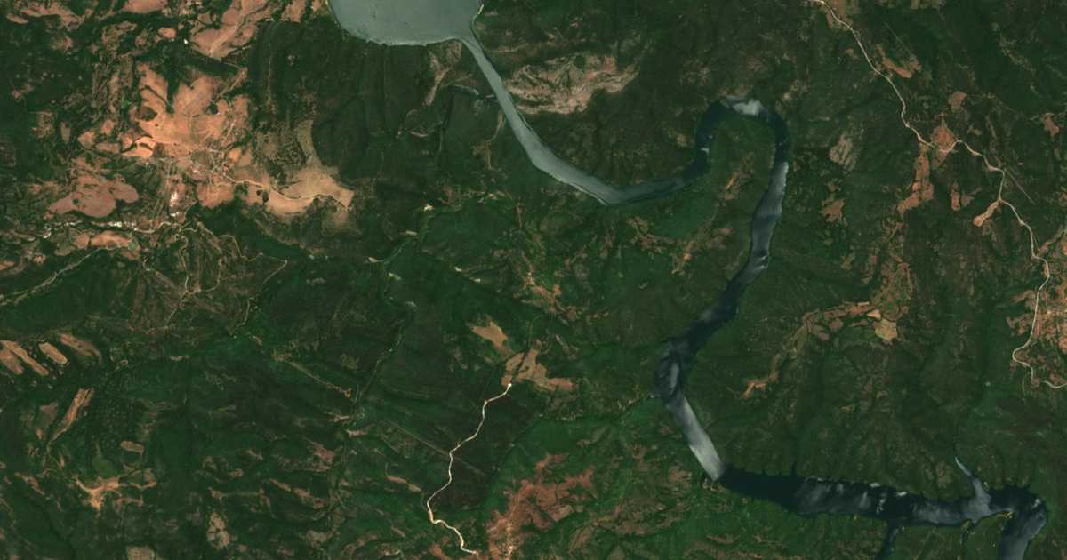 Satellitenkarte von Dolnoselci