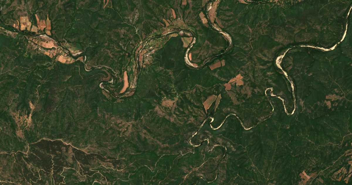 Satellitenkarte von Gorno Lukowo