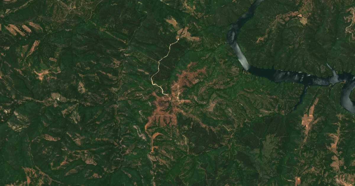 Satellitenkarte von Gornoselci