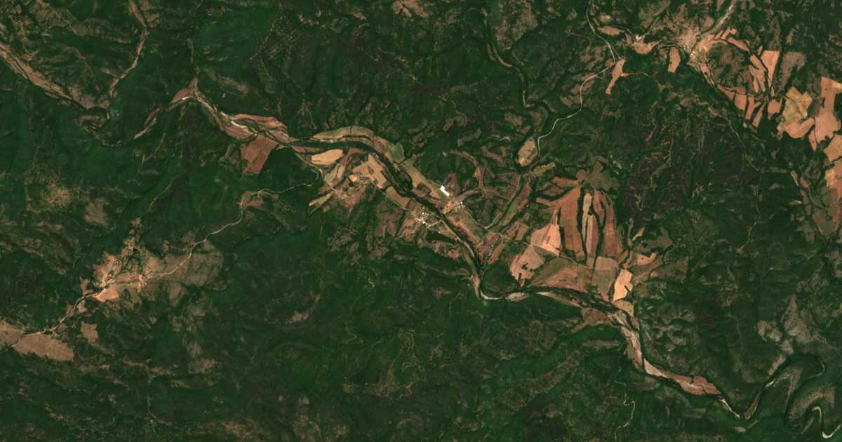 Satellitenkarte von Gugutka