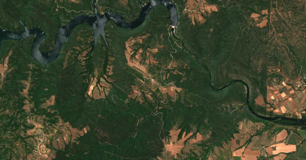 Satellitenkarte von Huhla