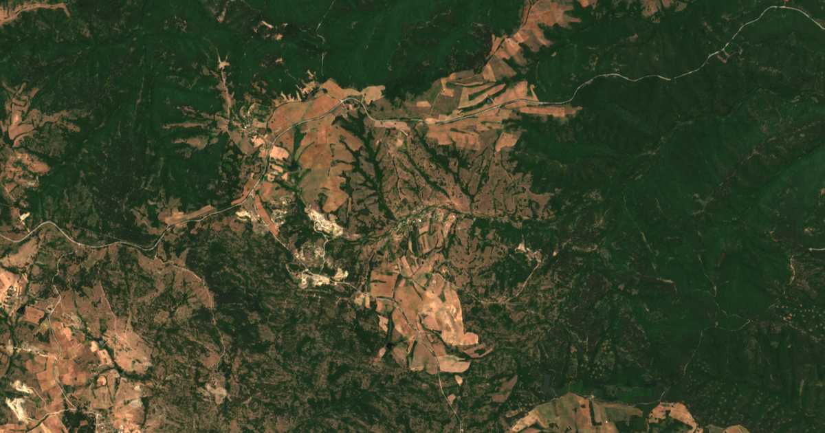 Satellitenkarte von Kobilino