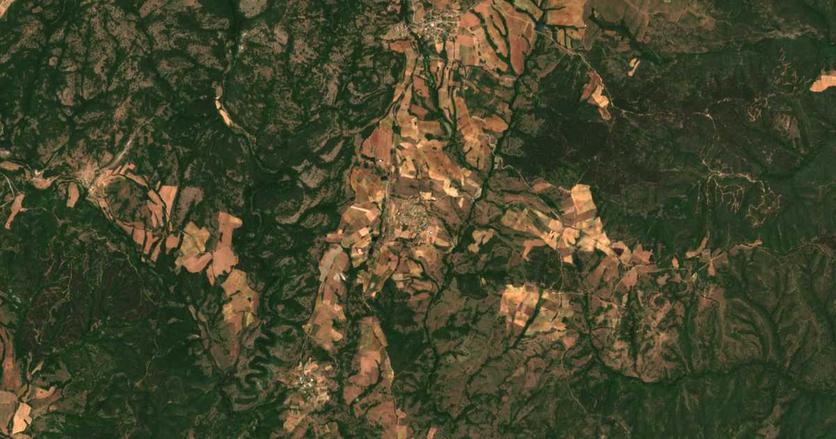 Satellitenkarte von Kondovo