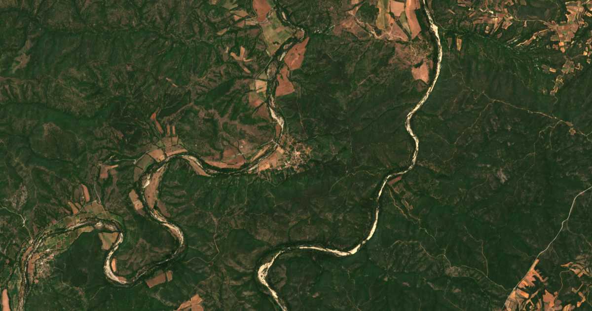 Satellitenkarte von Mandriza