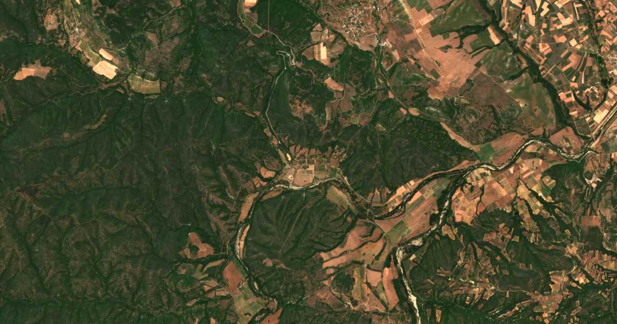 Satellitenkarte von Odrinci