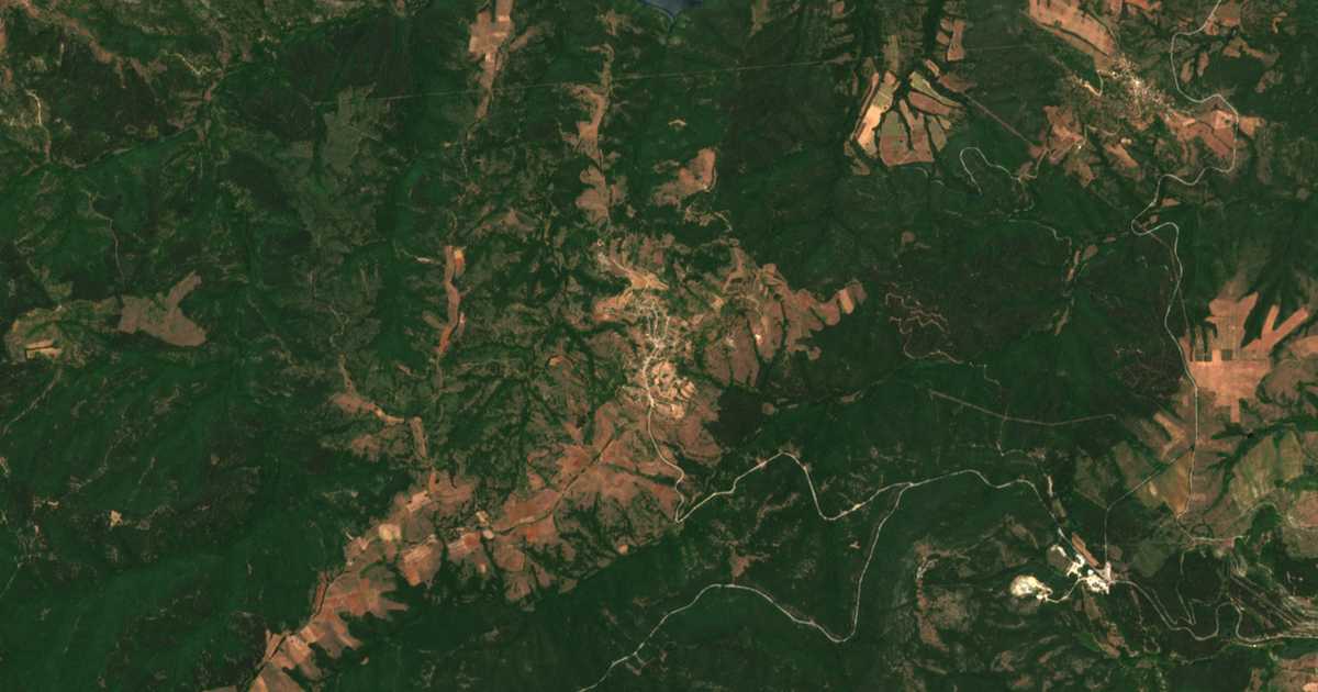 Satellitenkarte von Pokrovan
