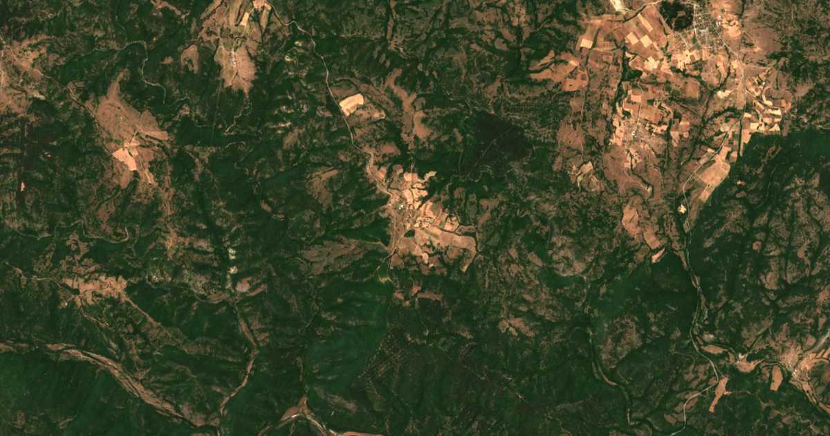Satellitenkarte von Rozino