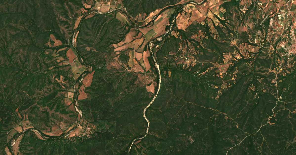 Satellitenkarte von Siv kladenec