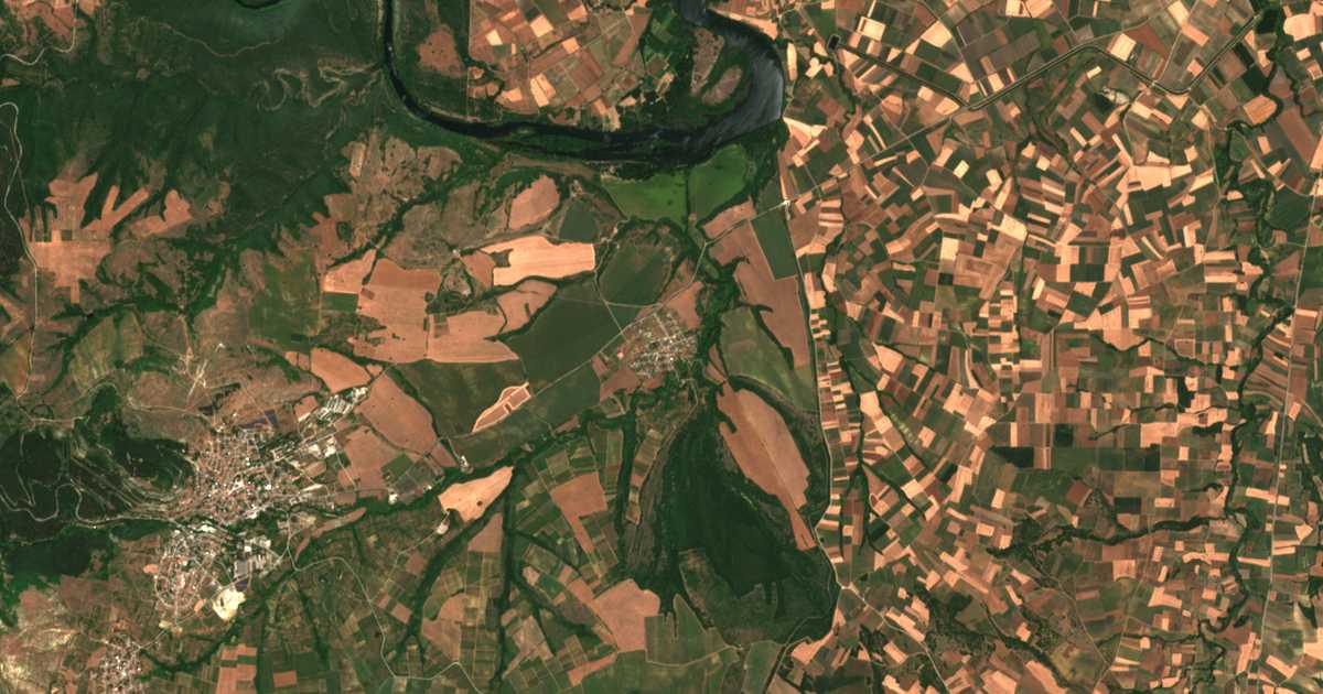 Satellitenkarte von Slaveevo