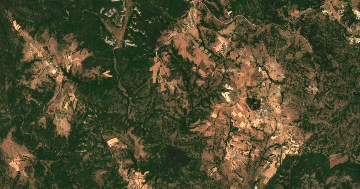 Satellitenkarte von Sokolenci