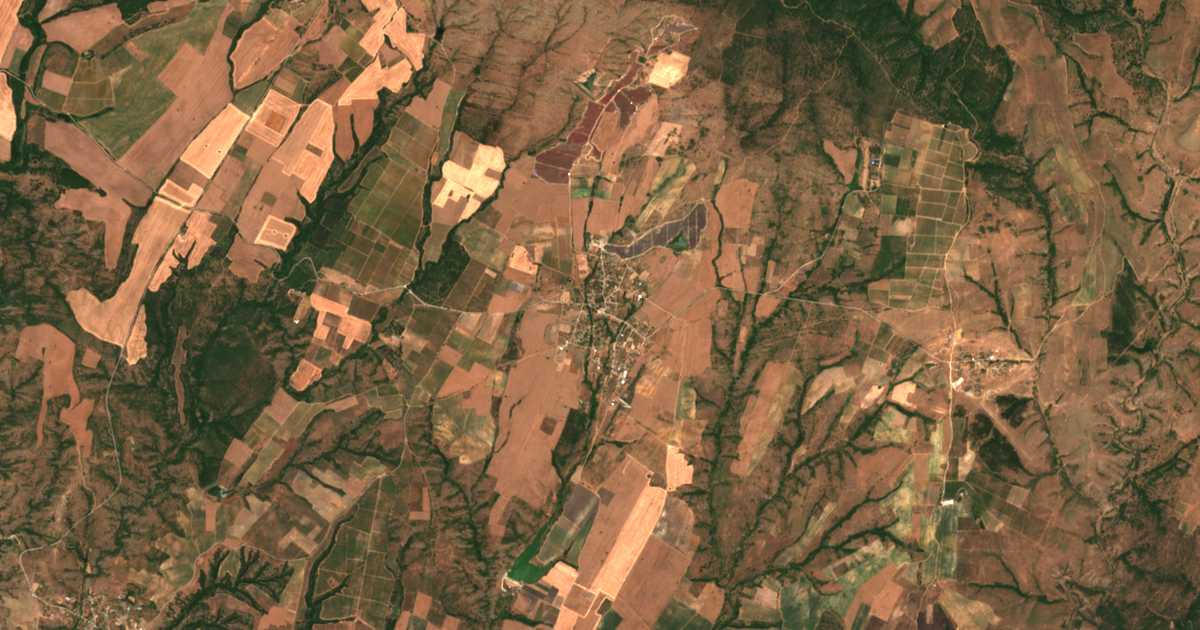 Satellitenkarte von Orjahovo