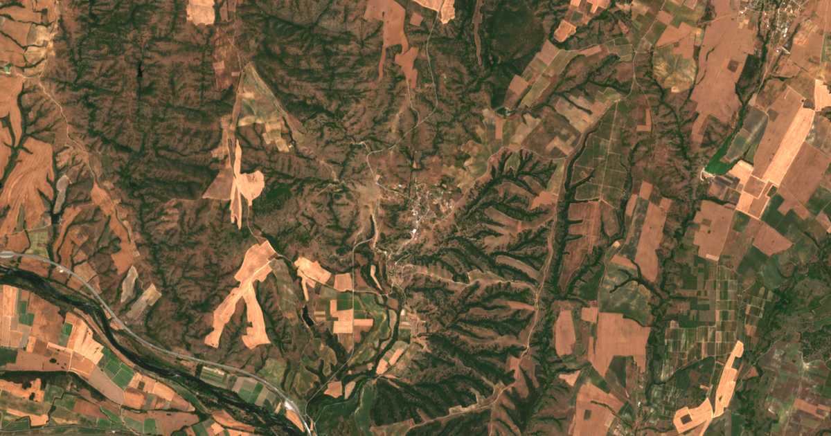 Satellitenkarte von Jerusalimovo