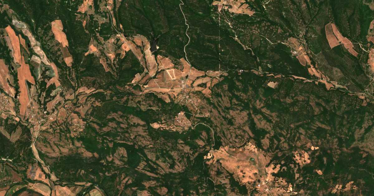 Satellitenkarte von Dolni Glawanak