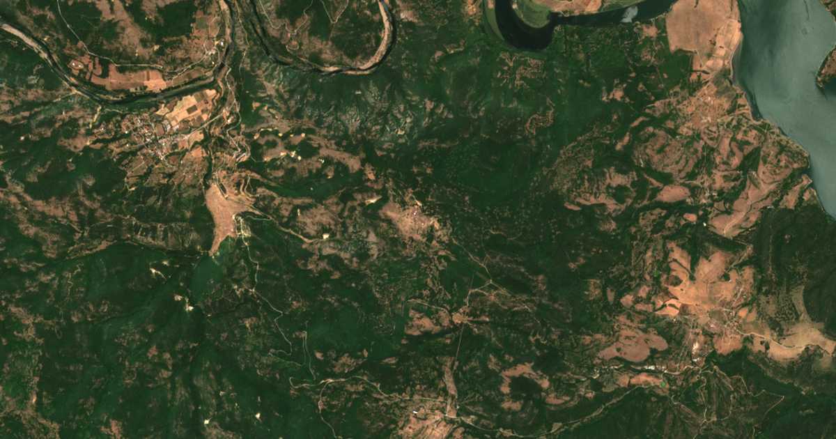 Satellitenkarte von Gaberovo