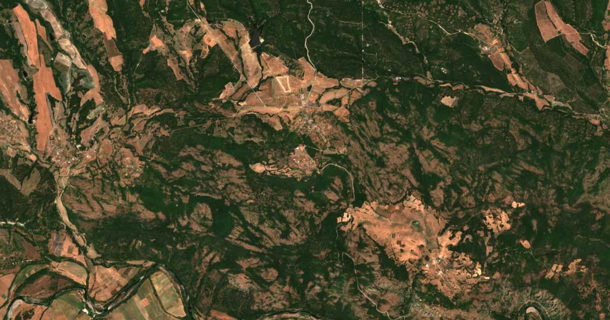 Satellitenkarte von Gorni Glavanak