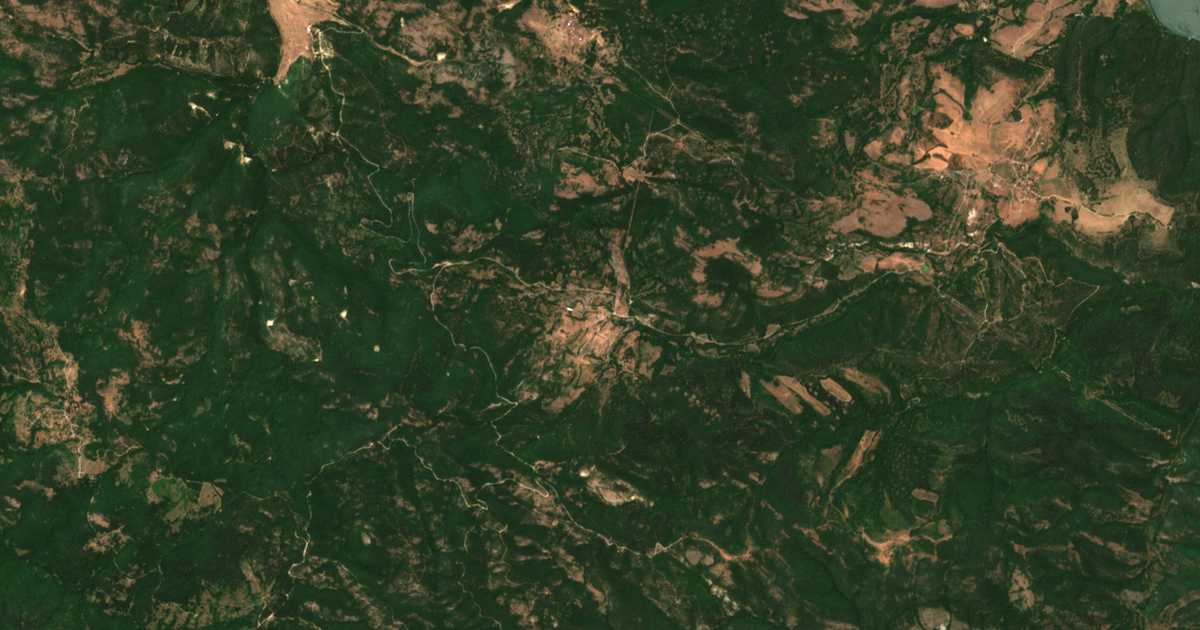 Satellitenkarte von Malko Popovo