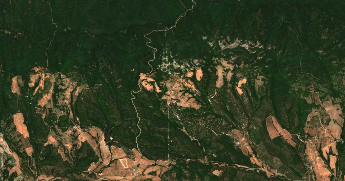 Satellitenkarte von Selska Poljana