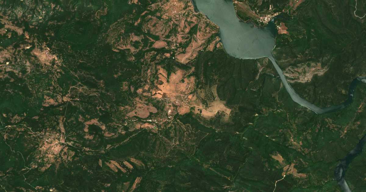 Satellitenkarte von Senoklas