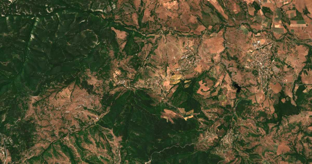 Satellitenkarte von Angel Vojvoda