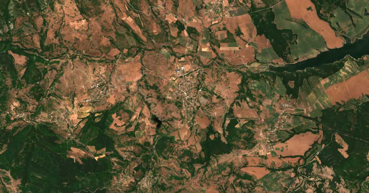 Satellitenkarte von Karamanci