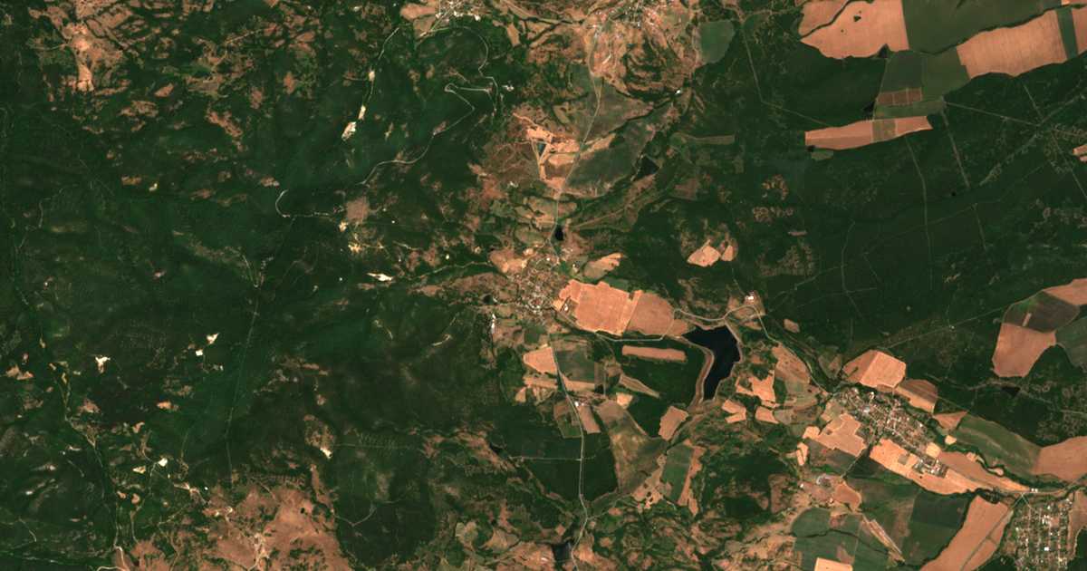 Satellitenkarte von Spahievo