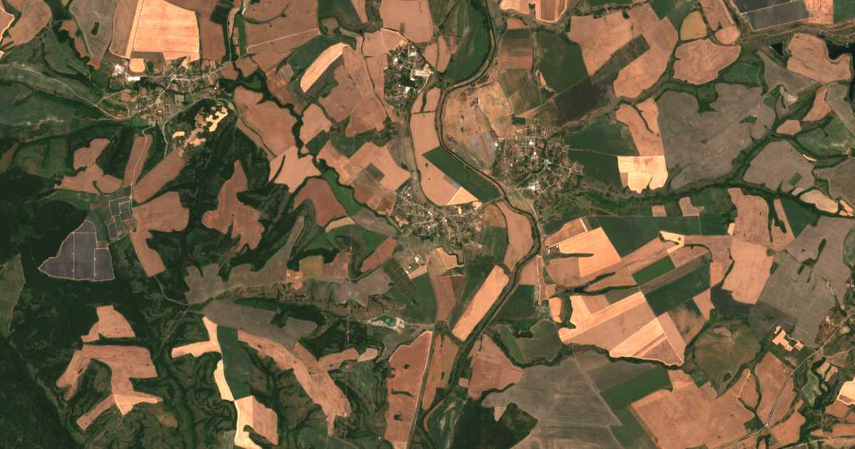 Satellitenkarte von Kalugerovo