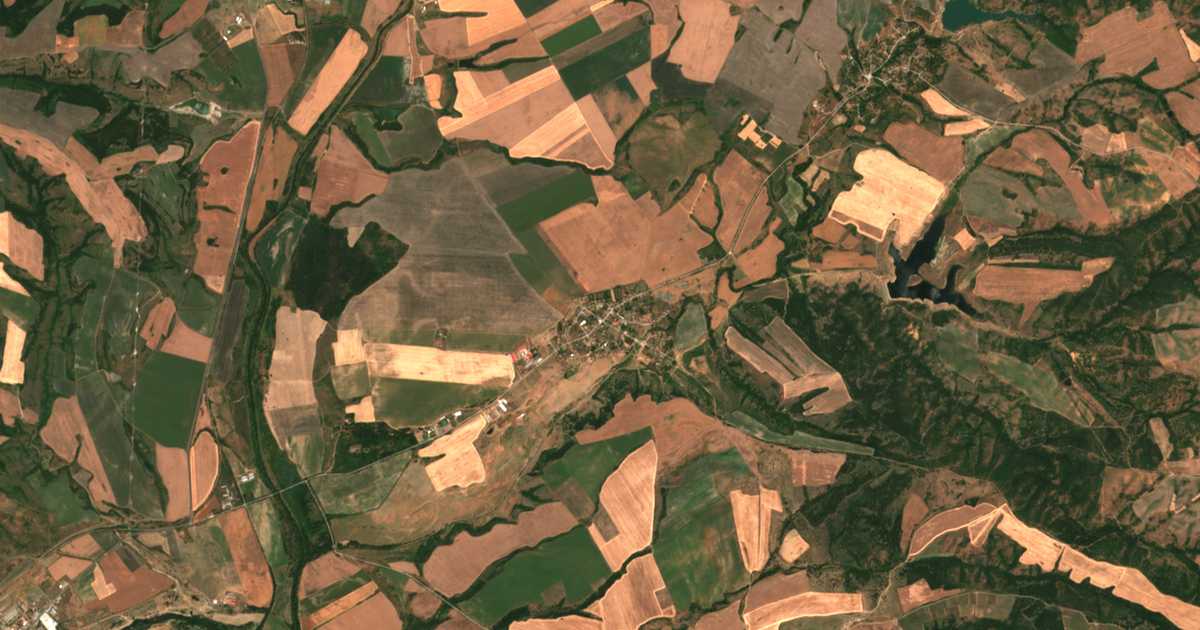 Satellitenkarte von Troyan