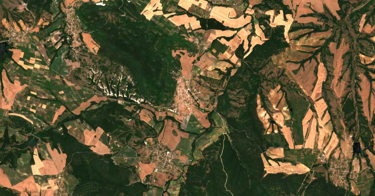 Satellitenkarte von Goljam Izvor