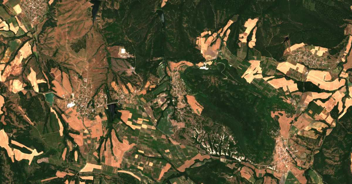 Satellitenkarte von Kralevo
