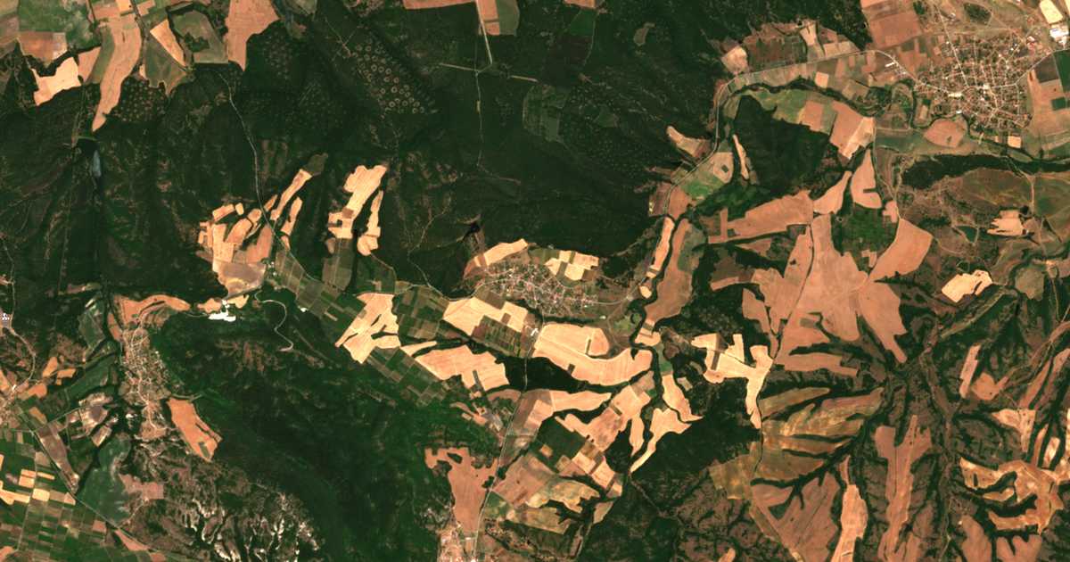 Satellitenkarte von Malǎk Izvor
