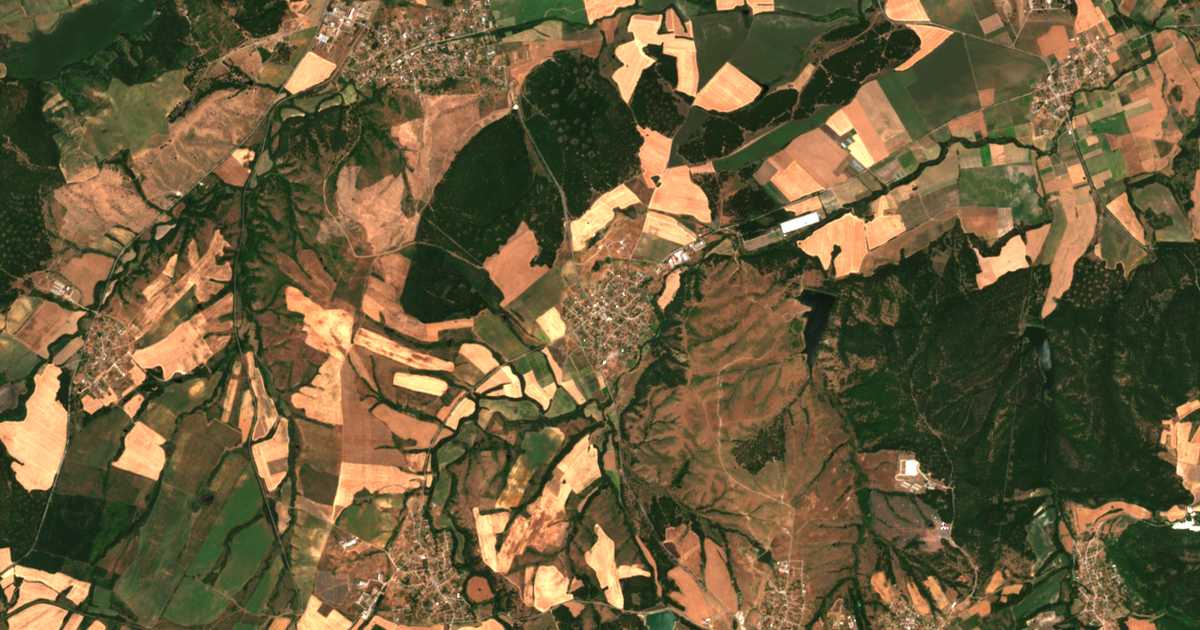 Satellitenkarte von Žǎlti Brjag