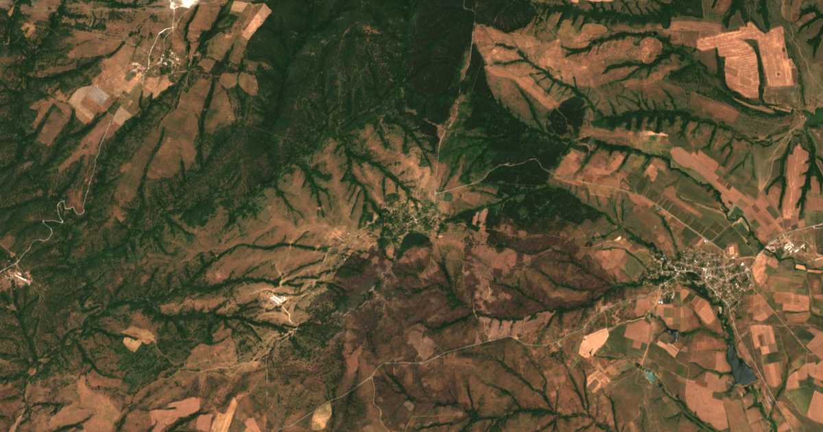 Satellitenkarte von Derviška mogila