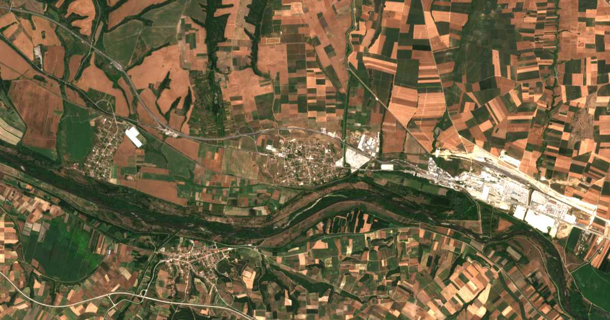 Satellitenkarte von Kapitan Andreewo