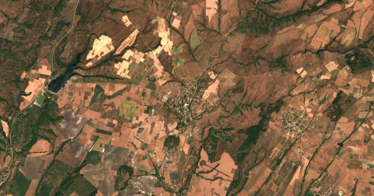 Satellitenkarte von Levka