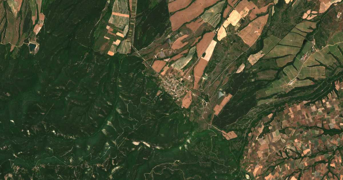 Satellitenkarte von Mezek