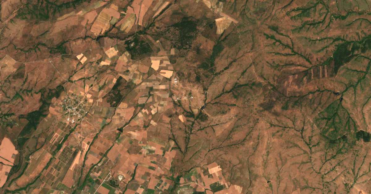 Satellitenkarte von Ravna gora