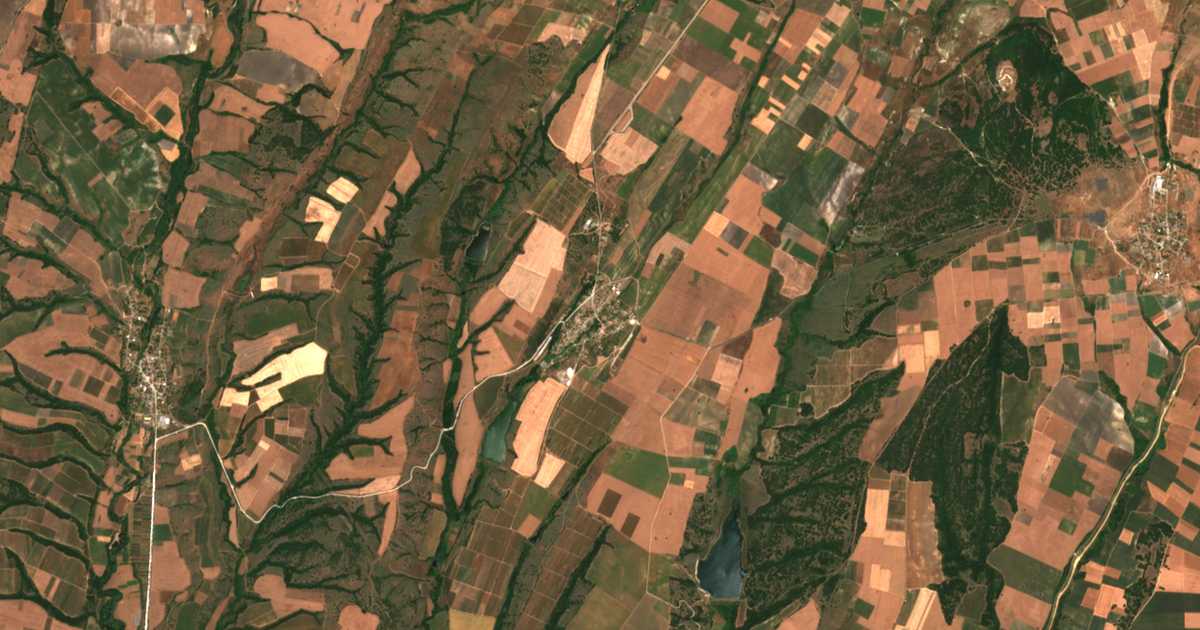 Satellitenkarte von Rajkova Mogila